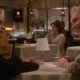 Kresse and Silver sitting at dinner.